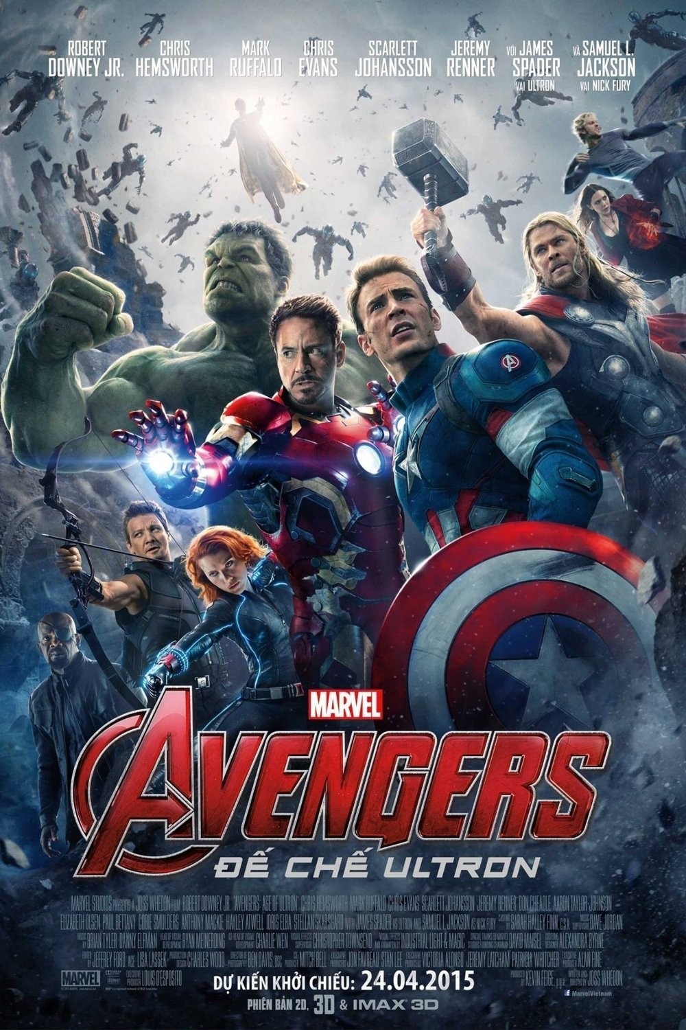 Xem phim Avengers 2: Đế Chế Ultron